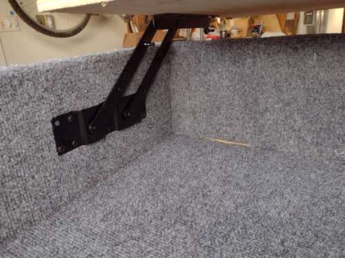 counter lever hinge brackets