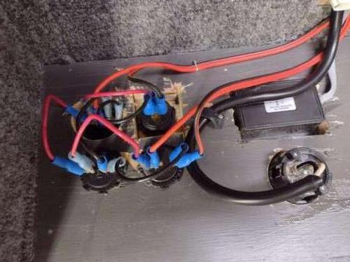 Aft panel wiring
