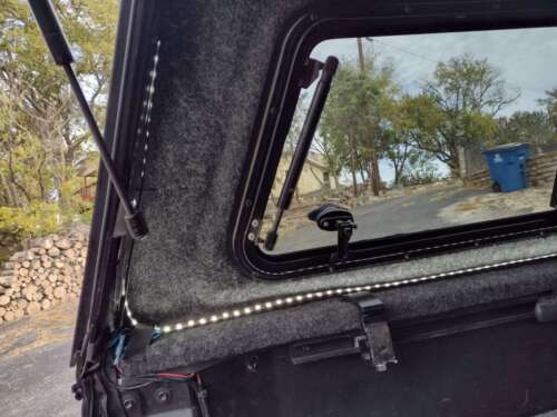 left & right side and entry lights